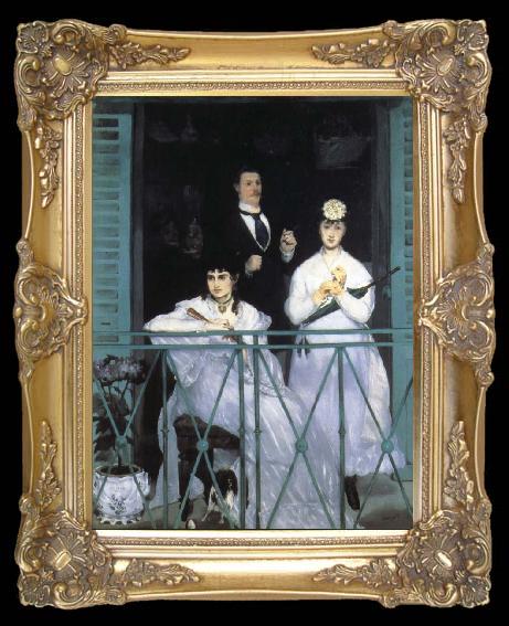 framed  Edouard Manet The Balcony, TA216